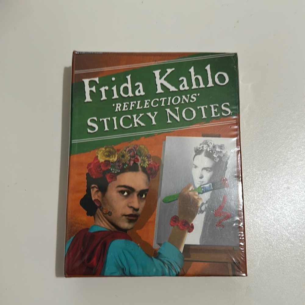 Frida Khalo reflections sticky notes New